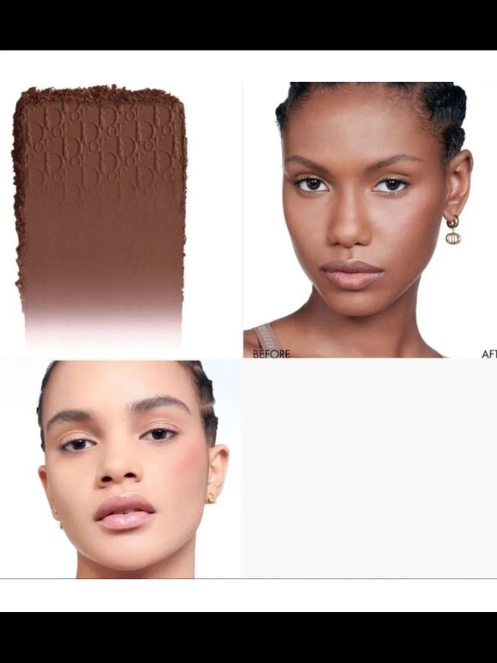 Dior Rosy Glow Matte Finish Powder Blush In 020 Mahogany NWOB